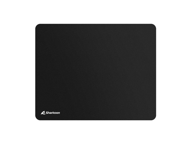 Sharkoon 1337 V2 Gaming Mat Xl, Schwarz, Monochromatisch, Anti-Rutsch-Basis, Gaming-Mauspad