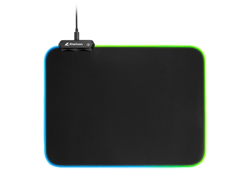 Sharkoon 1337 Gaming Mat RGB V2 360 - Musmatta | Spel - Gamingmöss & Tangentbord - Gaming Musmattor | GameStuff