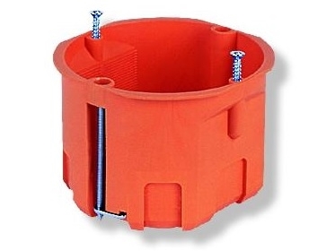 Simet P60kf Indmuringsdåse 60 Mm Gips/Regips Orange – 31040008
