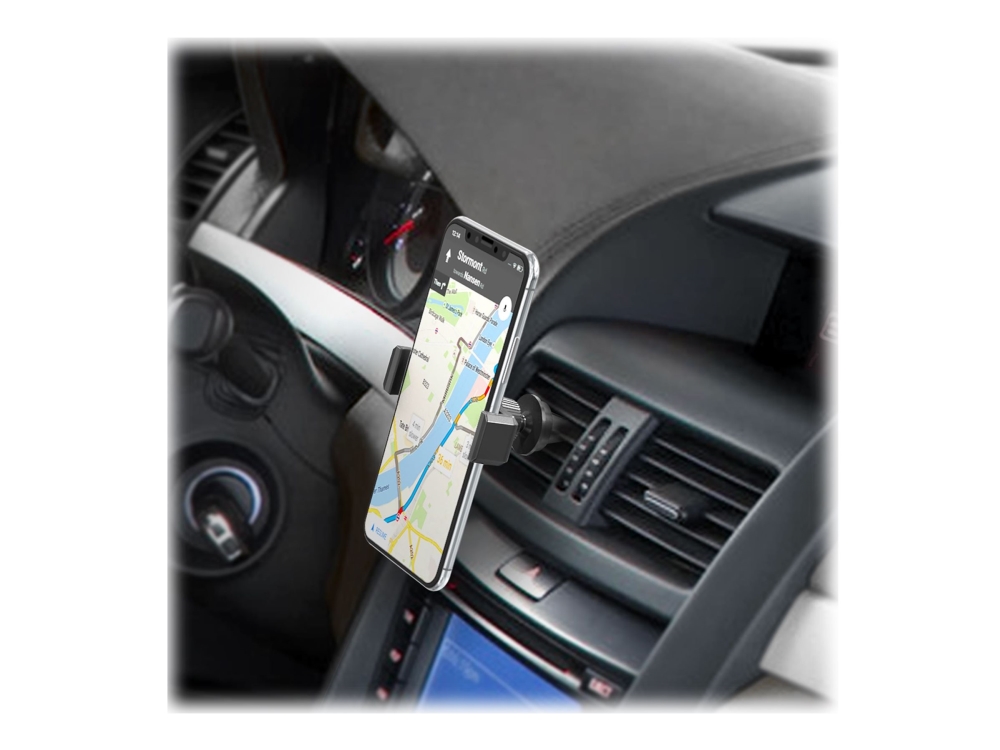 Celly MountVent - Bilholder for mobiltelefon - op til 6,5 - sort