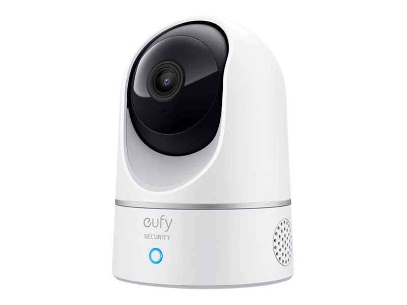 Eufy T8410 - Netværksovervågningskamera - Panonering / Hældningsvinkel - Indendørs - Farve (Dag/Nat) - 1080P, 2K - Audio - Trådløs - Wifi - Bluetooth