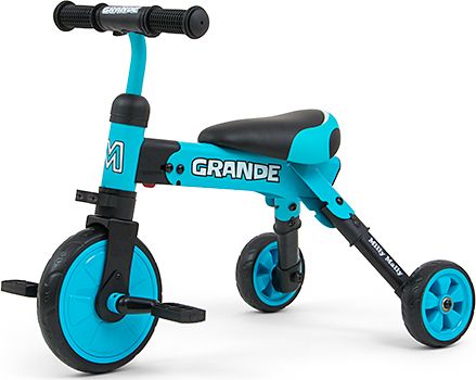 Milly Mally Dreirad 2In1 Grande, Blau