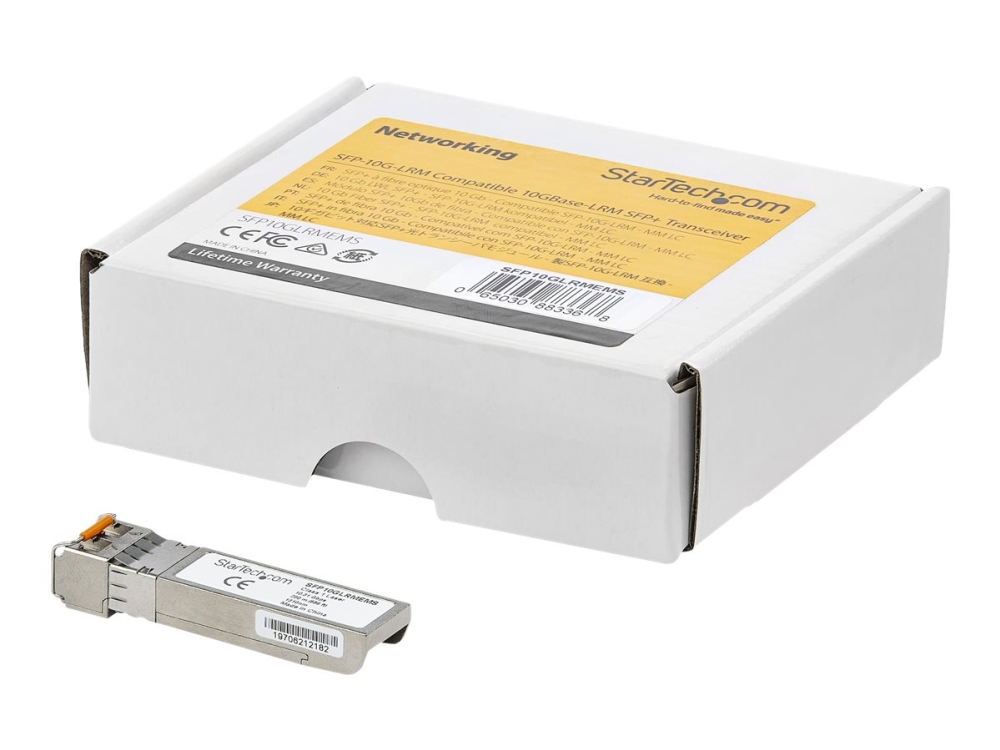 Startech.com Dell Emc Sfp 10g Lrm Compatible Sfp Module 10gbase Lrm 10gbe Multimode Fiber Mmf Optic Transceiver 10ge Gigabit Ethernet Sfp Lc Co