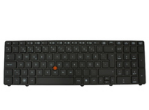Hp - Tastatur - Belgisk - For Elitebook 8760W Mobile Workstation