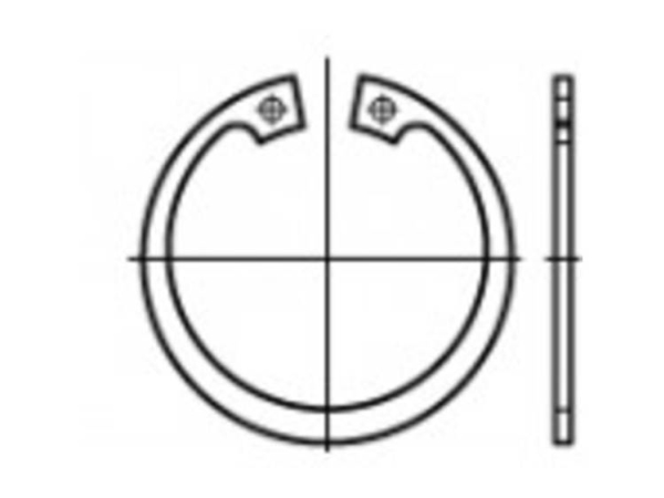 Toolcraft Sicherungsringe - Innen Ø 180,2 Mm - Außen Ø 222 Mm - Din 472 - Federstahl - 1 Stk
