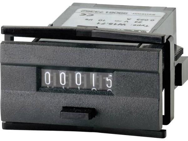 Kübler Group 1.150.510.056.550 W15 Mini-Impulszähler, Typ W 15.51, Rückstellbar