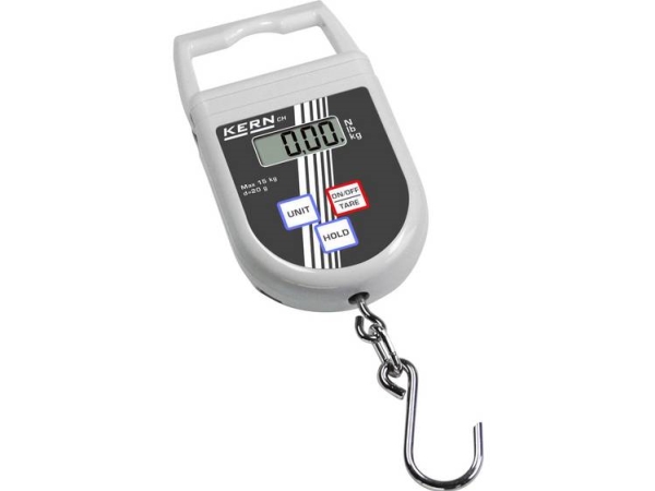 Kern Kern Hængevægt Ch 15K20 Vejeområde 15 Kg Aflæsningsnøjagtighed 20 G Batteridrevet