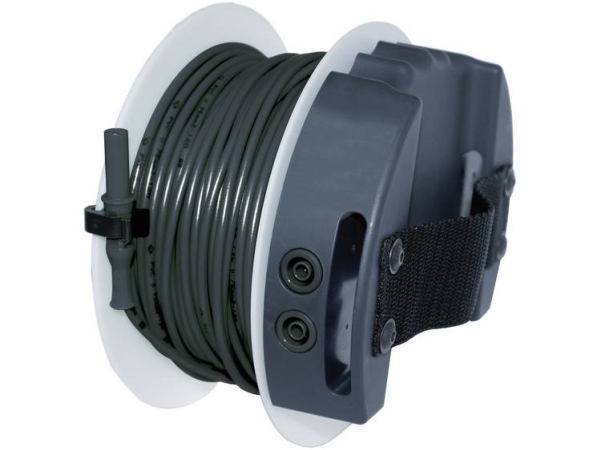 Benning Sicherheits-Messleitung [ Lamellenstecker 4 Mm - Buchse 4 Mm] 40.00 M Schwarz Benning Ta 5 (044039)
