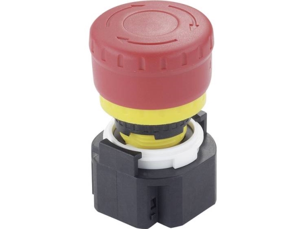 Idec Xa1e-Bv313r Not-Aus-Taster Selbstüberwachend 250 V/Ac 3 A, 3 X Wechslerkontakt, 1 X Schließer (1 Stk)