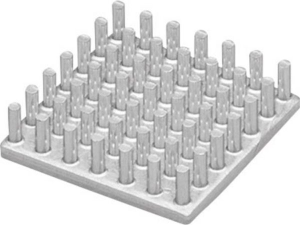 Fischer Elektronik 10006866 Ick S 40 X 40 X 20 Kühlkörper 3,5 K/W (L X B X H) 40 X 40 X 20 Mm