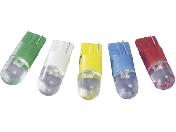 Barthelme 70113024 Led-Signalleuchte Weiß W2.1X9.5D 12 V/Dc, 12 V/Ac 2.9 Lm (70113024)