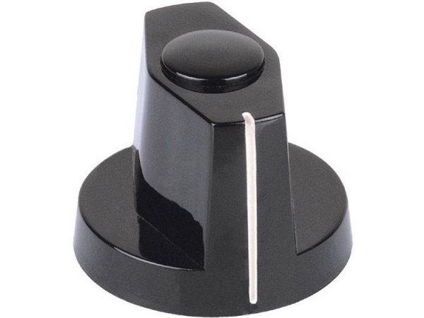Mentor 353.61 Knopf Schwarz (Ø X H) 25 Mm X 20 Mm 1 St