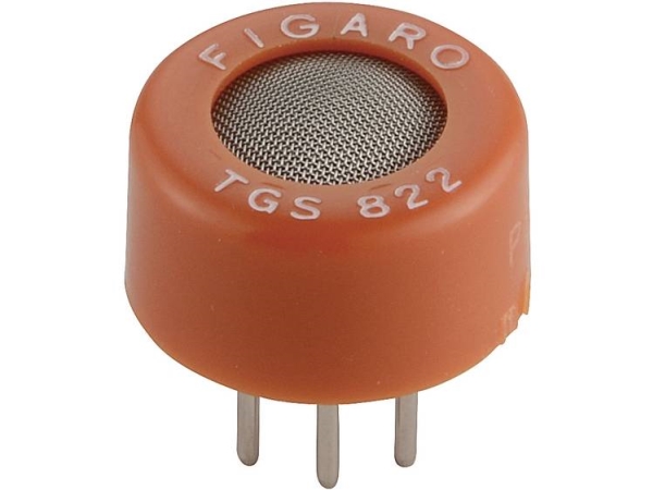 Figaro Gassensor Tgs-822 Geeignet Für Gase: Kohlenmonoxid, Ammoniak, Schwefeloxid, Alkohol, Benzin (Ø X H) 17 Mm X 10 Mm