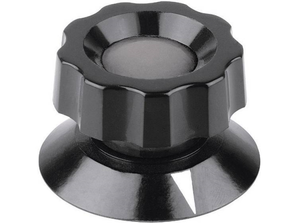 Mentor 474.61 Drehknopf Mit Anzeige Schwarz (Ø X H) 59 Mm X 35,5 Mm 1 St