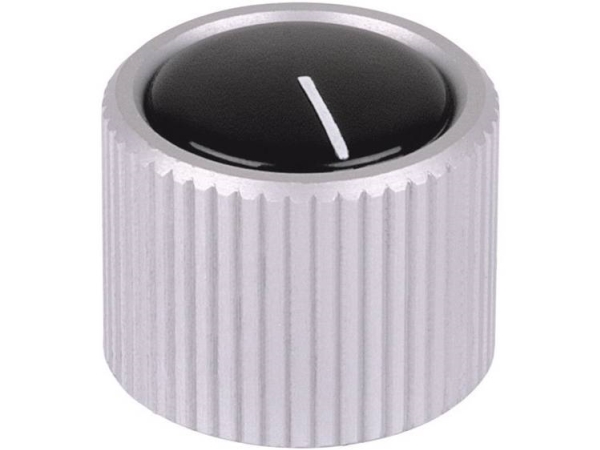 Mentor 533.6 Knopf Aluminium (Eloxiert) (Ø X H) 28 Mm X 17 Mm 1 St