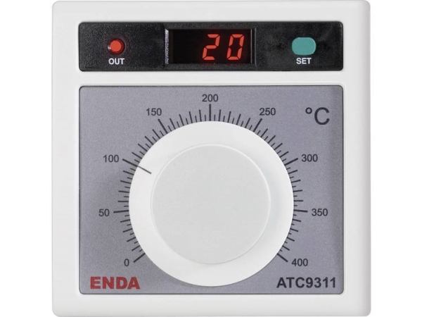 Enda Atc9311-Fe-400-230 Temperaturregler J 0 Bis +400 °C Relais 2 A (L X B X H) 50 X 96 X 96 Mm