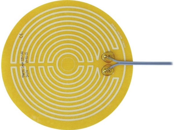 Thermo Self-Adhesive Heating Foil Heater, 12V, 14W, 50 - 60 °C Surface Temp