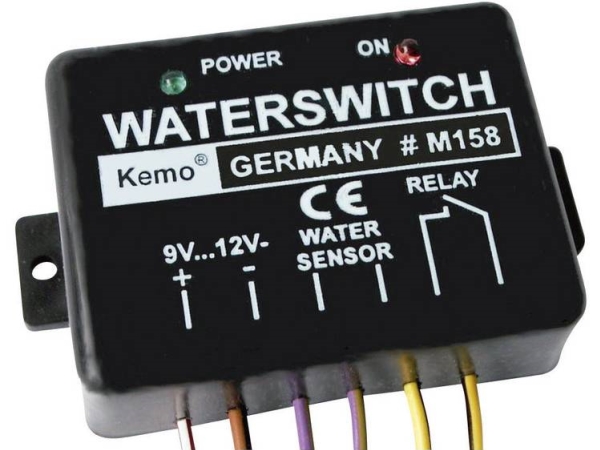 Kemo M158 Wassersensor Gebäudemodul 9 V/Dc, 12 V/Dc