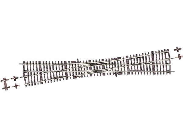 H0 Rocoline (Ohne Schotter) 42496 Doppelte Kreuzungsweiche 345 Mm 1 Stk