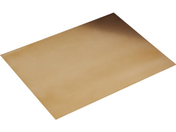 Fosfor-Bronze Plade (L X B) 200 Mm X 150 Mm 0.5 Mm 1 Stk