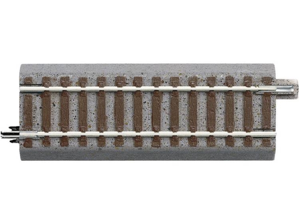 H0 Roco Geoline (Mit Schotter) 61120 Übergangsgleis, Gerade 100 Mm 6 Stk