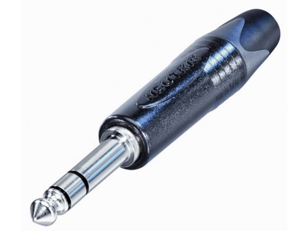 Neutrik Klinken-Steckverbinder 6.35 Mm Stecker, Gerade Polzahl: 3 Stereo Schwarz Np3x-Bag-Con 1 St. (Np3x-Bag-Con)