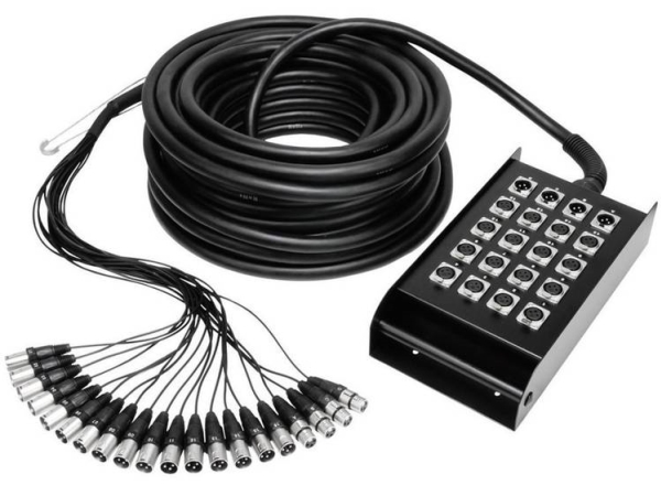 Ah Cables K20c30 Multicore Kabel 30 M Antal Indgange:16 X Antal Udgange:4 X