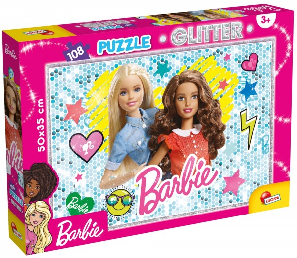 Lisciani Puzzle 108 Teile Barbie Glitter - Beste Freunde Für Immer