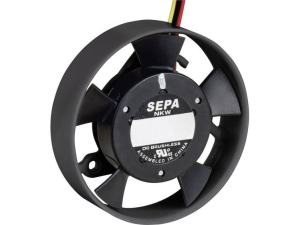 Sepa Lf_40B12 Aksial-Ventilator 12 V/Dc 152 L/Min (Ø X H) 40 Mm X 10 Mm