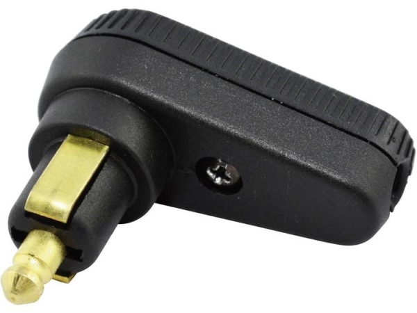 Standardstecker Baas Din-Winkelstecker Ba12 6 - 24 V/Dc 8 A Schraube