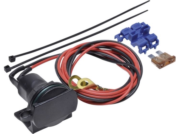 Steckdose Stecker Baas Zigarettensteckdose Za01 12 V 12 V/Dc 5 A Ringkabelschuh