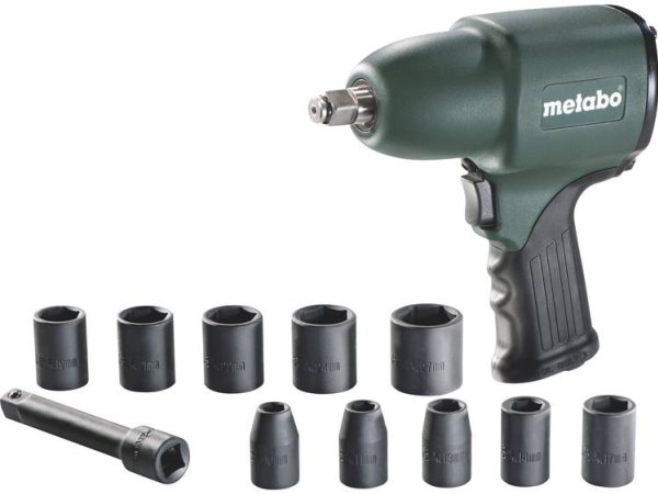 Metabo Dssw 360, Schlagschrauber, Schwarz, Grün, 360 Nm, 360 Nm, 360 L/Min, 6,2 Bar