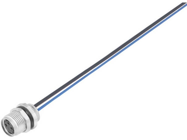 Binder 09 3420 86 04 Sensor-, Aktuator-Stik, M8 Tilslutning, Indbygning Pol-Tal (Rj): 4 1 Stk
