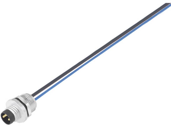 Binder 09 3421 00 04 Sensor- /Aktor-Stikforbinder Til Indbygning M8 Stik, Indbygning Pol-Tal (Rj): 4 1 Stk