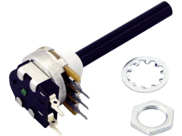 Omeg Pc20bu/Pc1s 10K A F1 Ceps Drehpotentiometer Mono 10 Kω 1 Stück