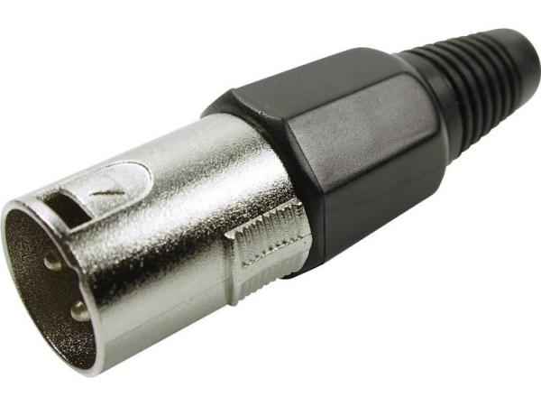 Cliff Fc6130 Xlr-Stik Stik, Lige Poltal: 3 Sølv 1 Stk
