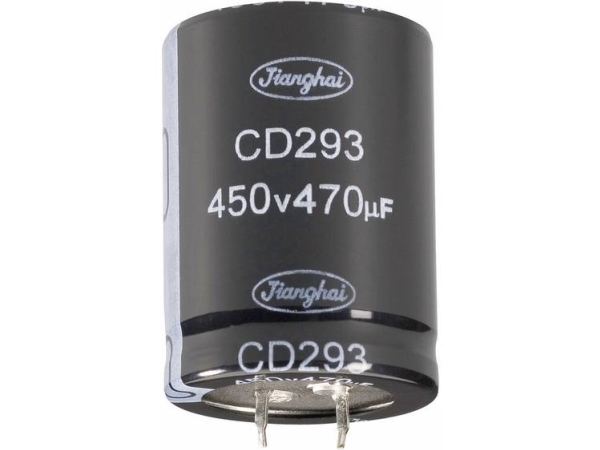 Jianghai Ecs2ebw221mt6p22525 Elektrolytisk Kondensator Snapin 10 Mm 220 Μf 250 V 20 % (Ø X H) 25 Mm X 25 Mm 1 Stk