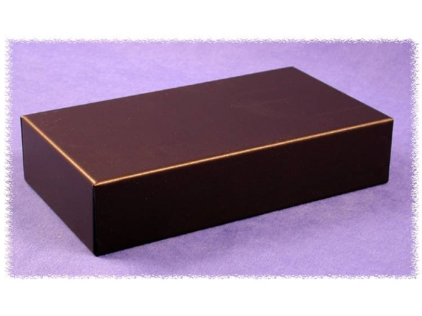 Hammond Electronics 1431-12Bk3 Kabinet-Deckel 168 X 76 X 1 Stahl Schwarz 1 Stk