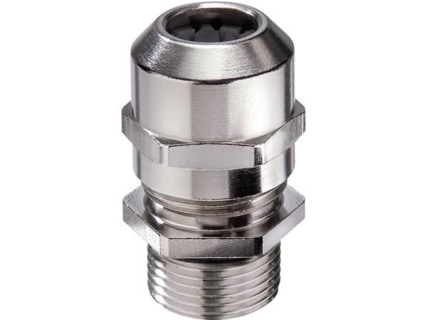 Wiska 10065011 Kabelverschraubung M25 Messing, 50 Stk