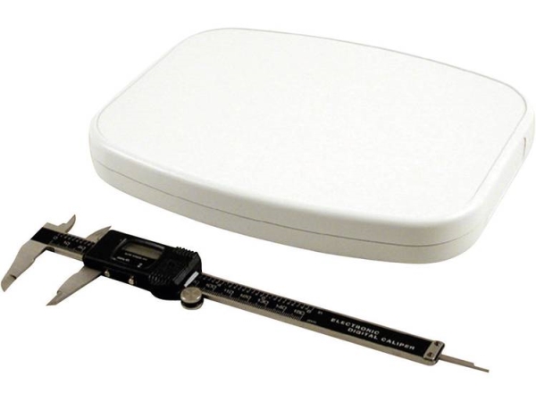 Hammond Electronics 1599Tablgy Hånd-Kabinett 240 X 190 X 30 Abs Lysegrå 1 Stk
