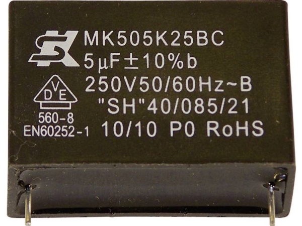 Seika Mk450k684 Folienkondensator Radial 0,68 Μf 450 V 10% 27,5 Mm (Ø X H) 20 Mm X 11 Mm (1 Stk)