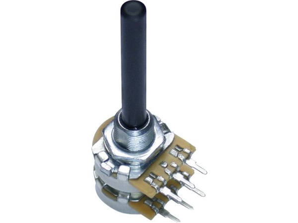 Potentiometer Service 9705 Drehpotentiometer Stereo 0,25 W 10 K? 1 Stk