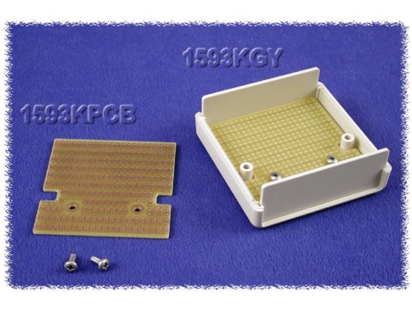 Hammond Electronics 1593Lpcb Pcb Epoxy (L X B) 82 Mm X 56 Mm Inhalt 1 Stück