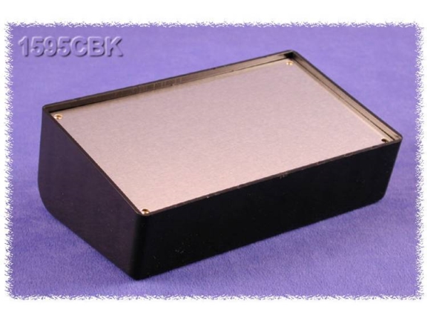 Hammond Electronics 1595Ebk Pult-Schrank (L X B X H) 215 X 130 X 75 Mm Abs Sortierung 1 Stk