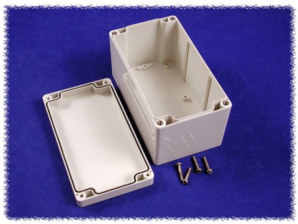 Hammond Electronics 1554K2gy Universalkabinet 160 X 90 X 90 Polykarbonat Grå 1 Stk