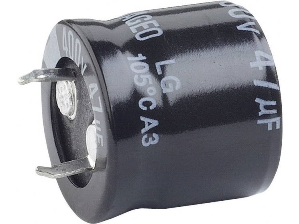 Thomsen-Elektrolytkondensator Snapin 10 Mm 100 Μf 450 V/Dc 20 % (Ø X H) 25 Mm X 30 Mm 1 St