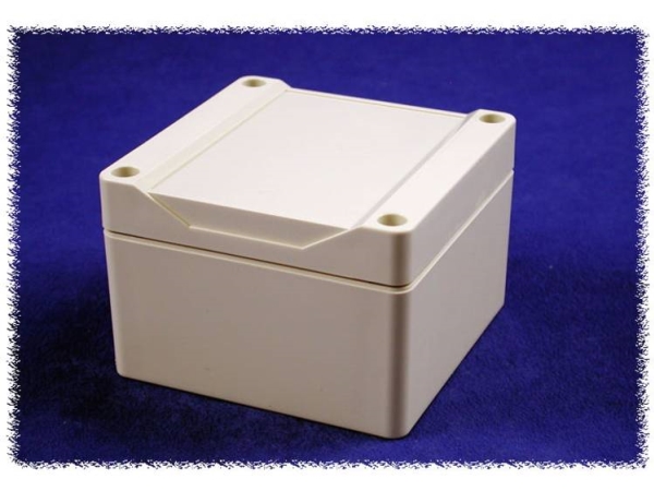 Hammond Electronics 1555E2gy Universalkabinet 90 X 90 X 60 Polykarbonat Grå 1 Stk