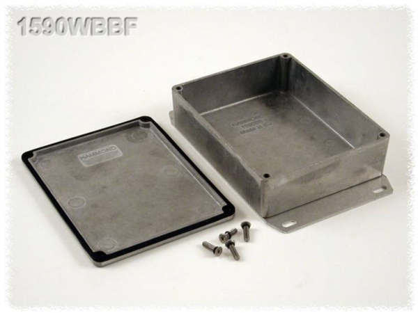 Hammond Electronics 1590Wbbf Universal Cabinet 118,5 X 93,5 X 34 Aluminium Natur 1 Stück