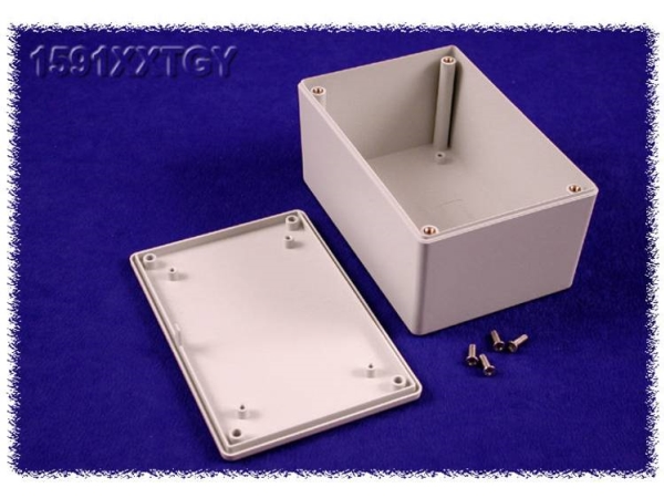 Hammond Electronics 1591Xxtgy Universalkabinet 123 X 83 X 60 Abs Grå 1 Stk