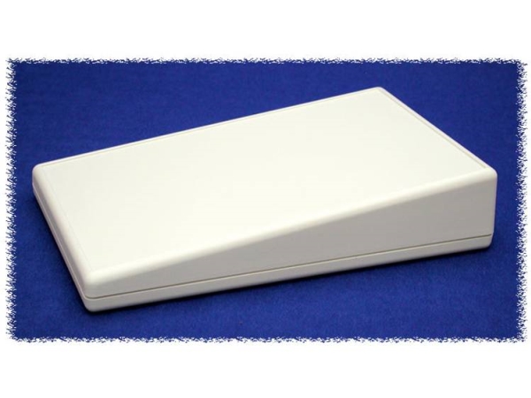 Hammond Electronics 1599Kstlgybat Pult-Kabinet (L X B X H) 220 X 140 X 40 Mm Abs Grå 1 Stk